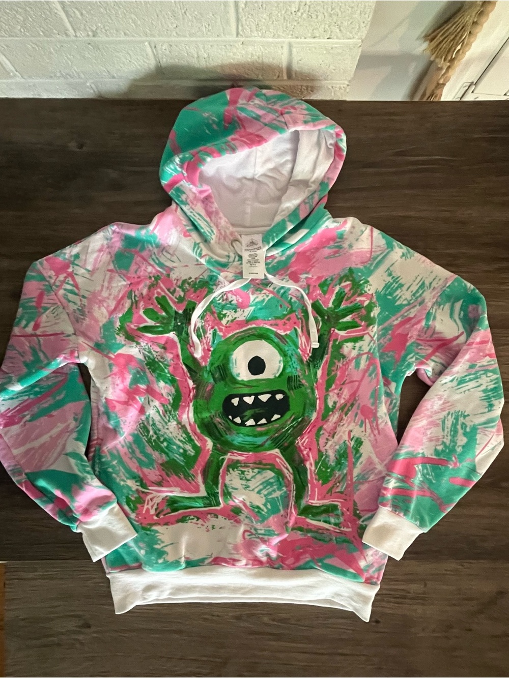 Disney Monsters Inc. hoodie size XS